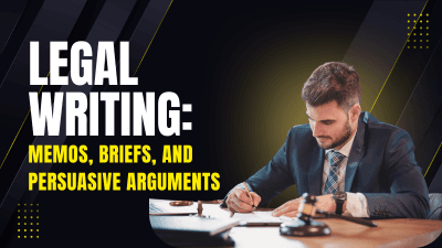 Legal Writing: Memos, Briefs, and Persuasive Arguments