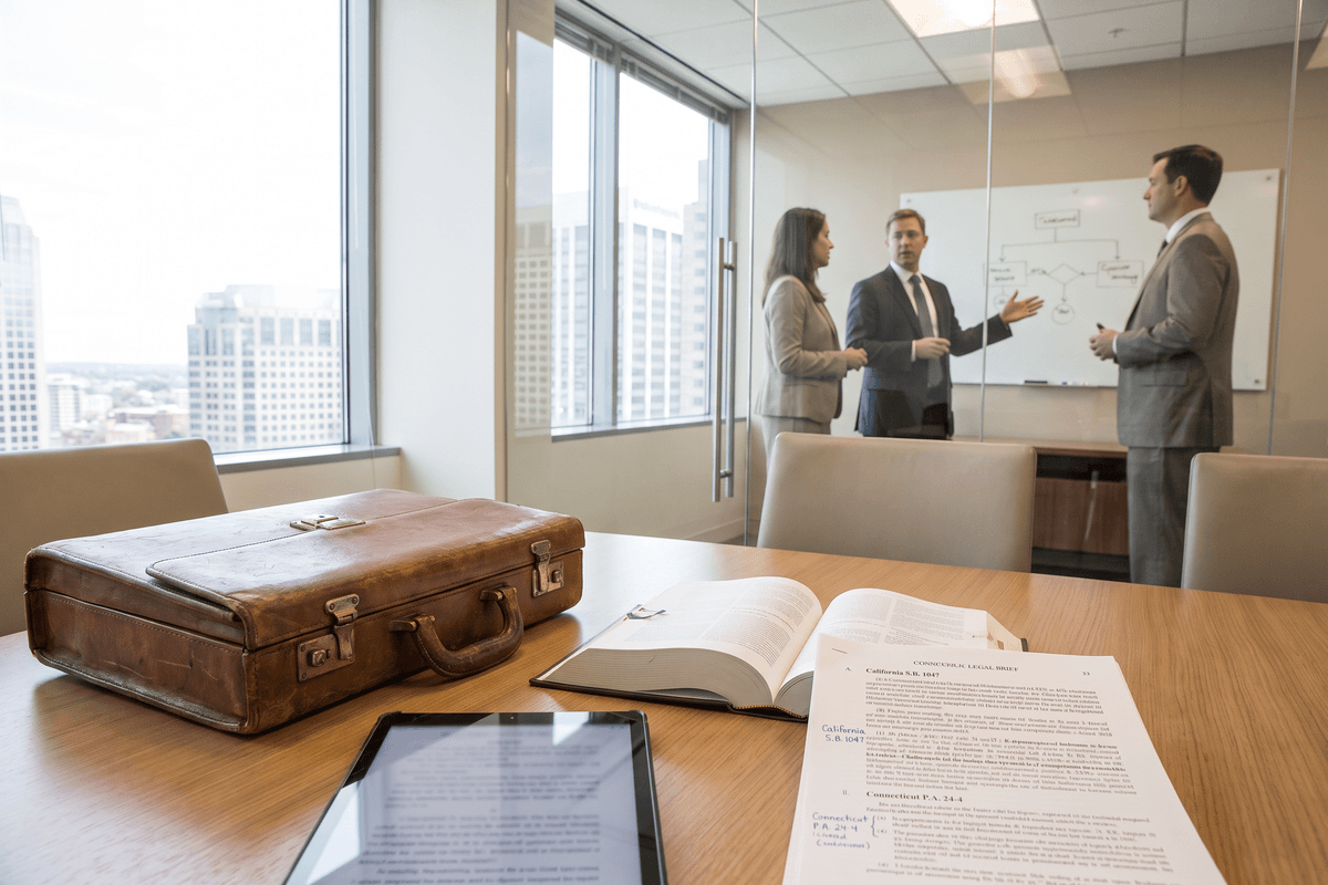 The Statutory AI Standard: Inside California’s New Legal Mandate, the Connecticut Prompt Injection Sanction, and Big Law's Liability Pivot